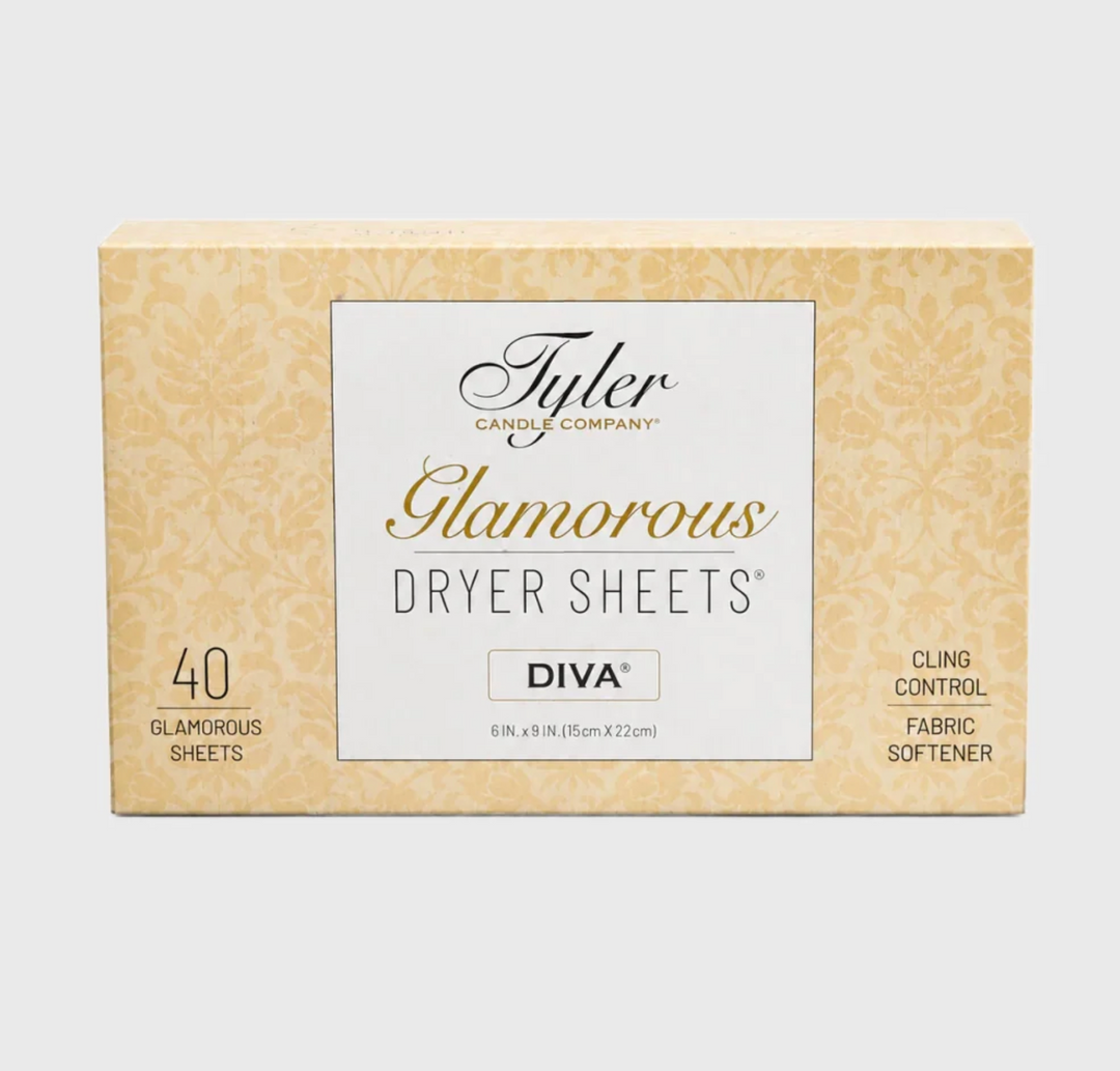 GLAMOROUS DRYER SHEETS