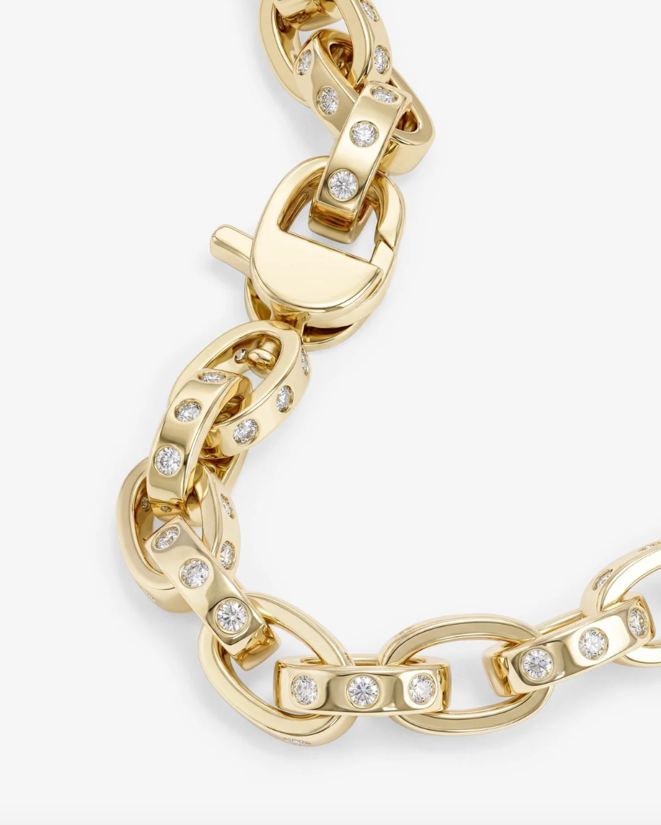 ASHLEY CHAIN LINK BRACELET 6MM