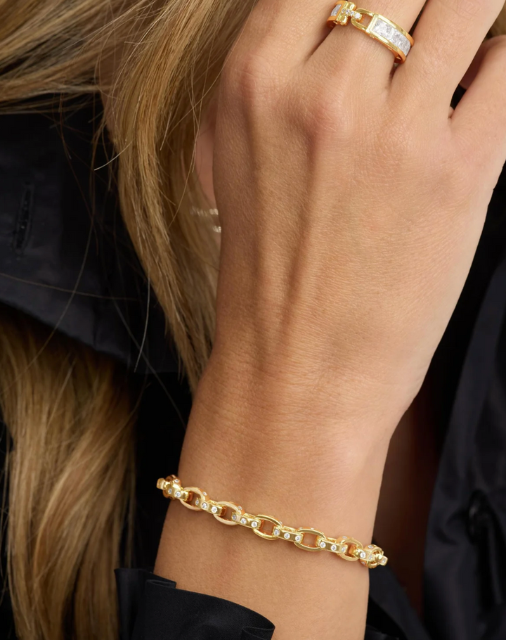 ASHLEY CHAIN LINK BRACELET 6MM