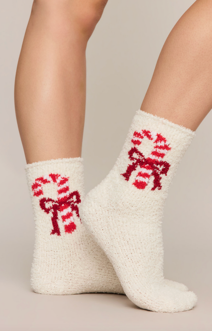 CANDY CANE SOCK SET