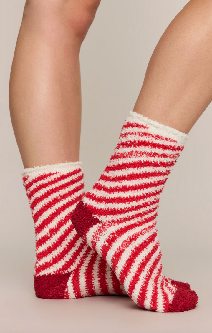 CANDY CANE SOCK SET