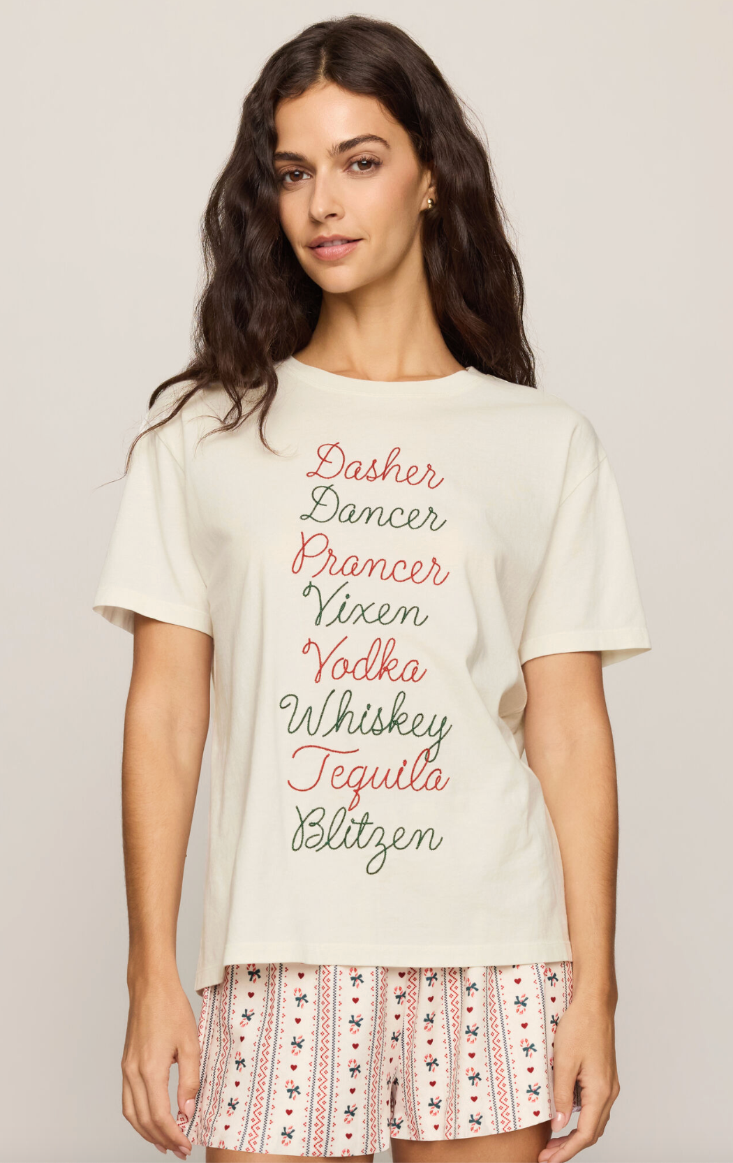 REINDEER BOYFRIEND TEE