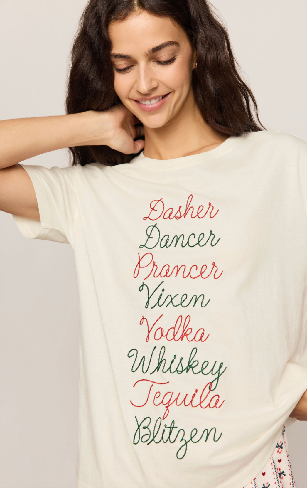 REINDEER BOYFRIEND TEE
