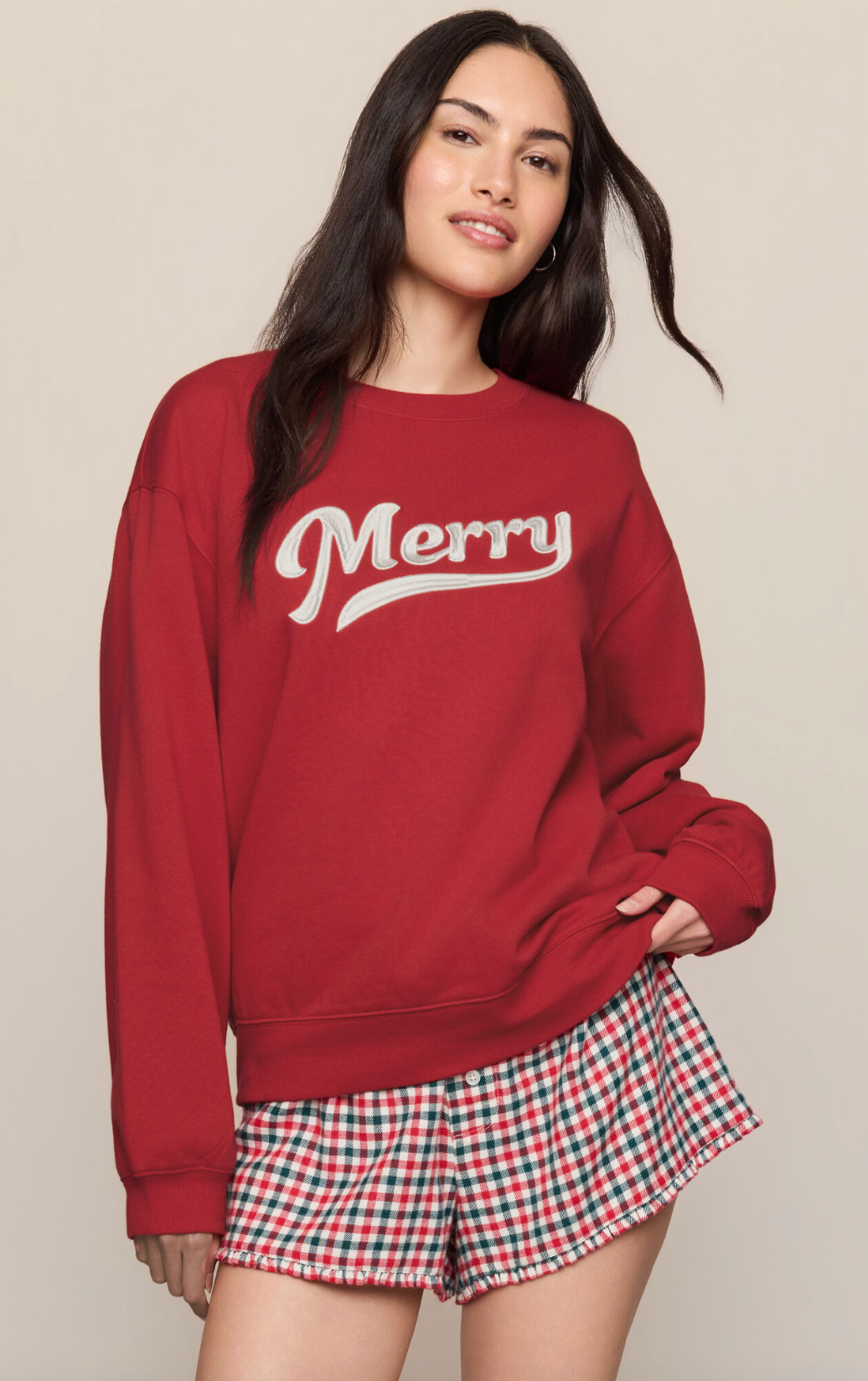 HOLIDAY MERRY SWEATSHIRT