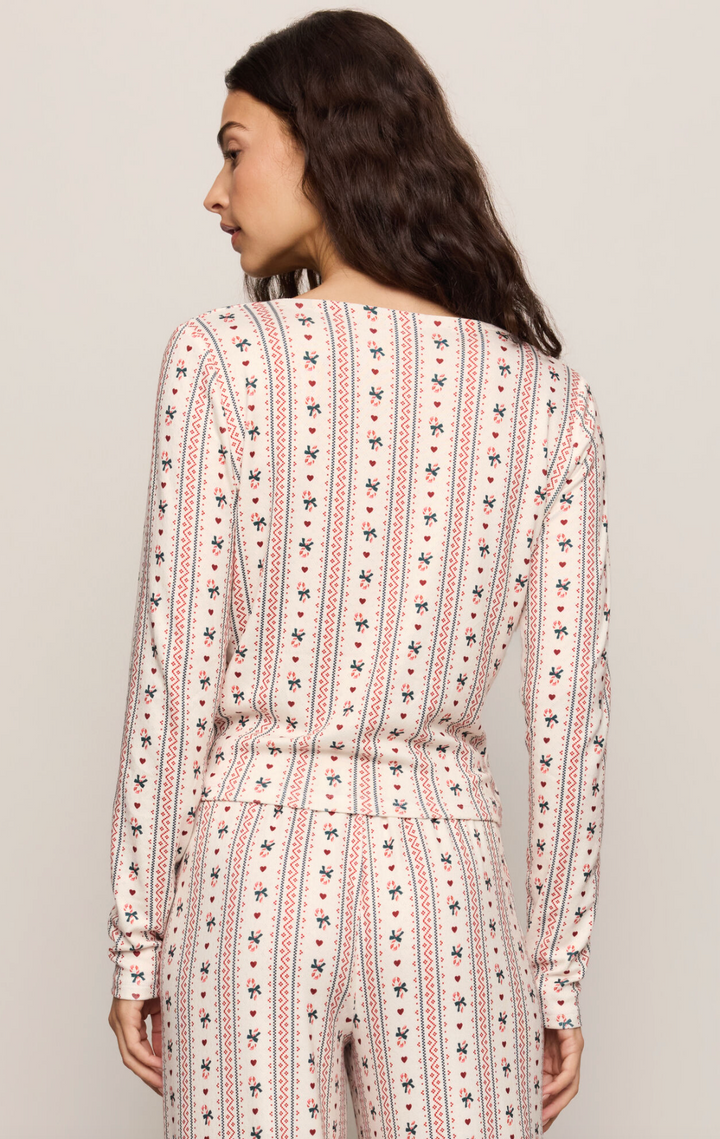 CANDY CANE L/S TOP