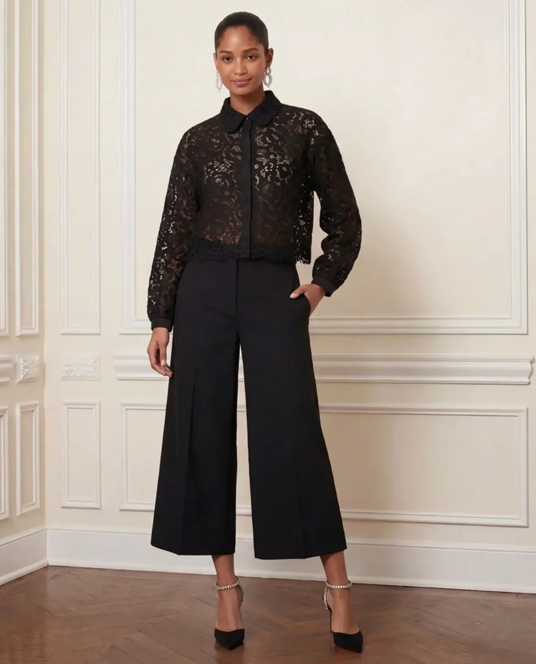 FLEUR LACE BLOUSE