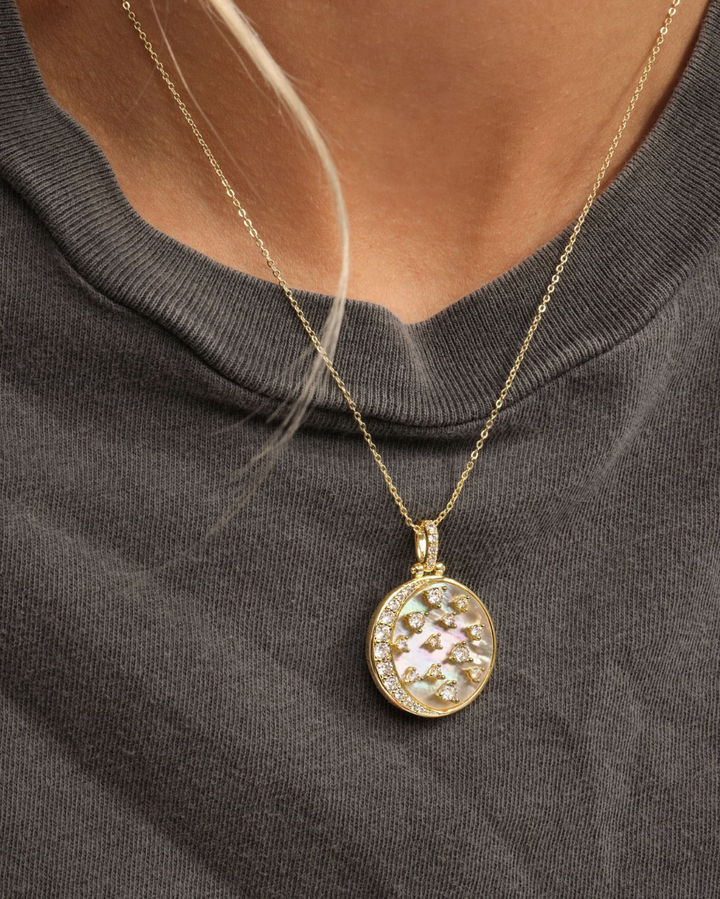 SWEET DREAMS MEDALLION NECKLACE