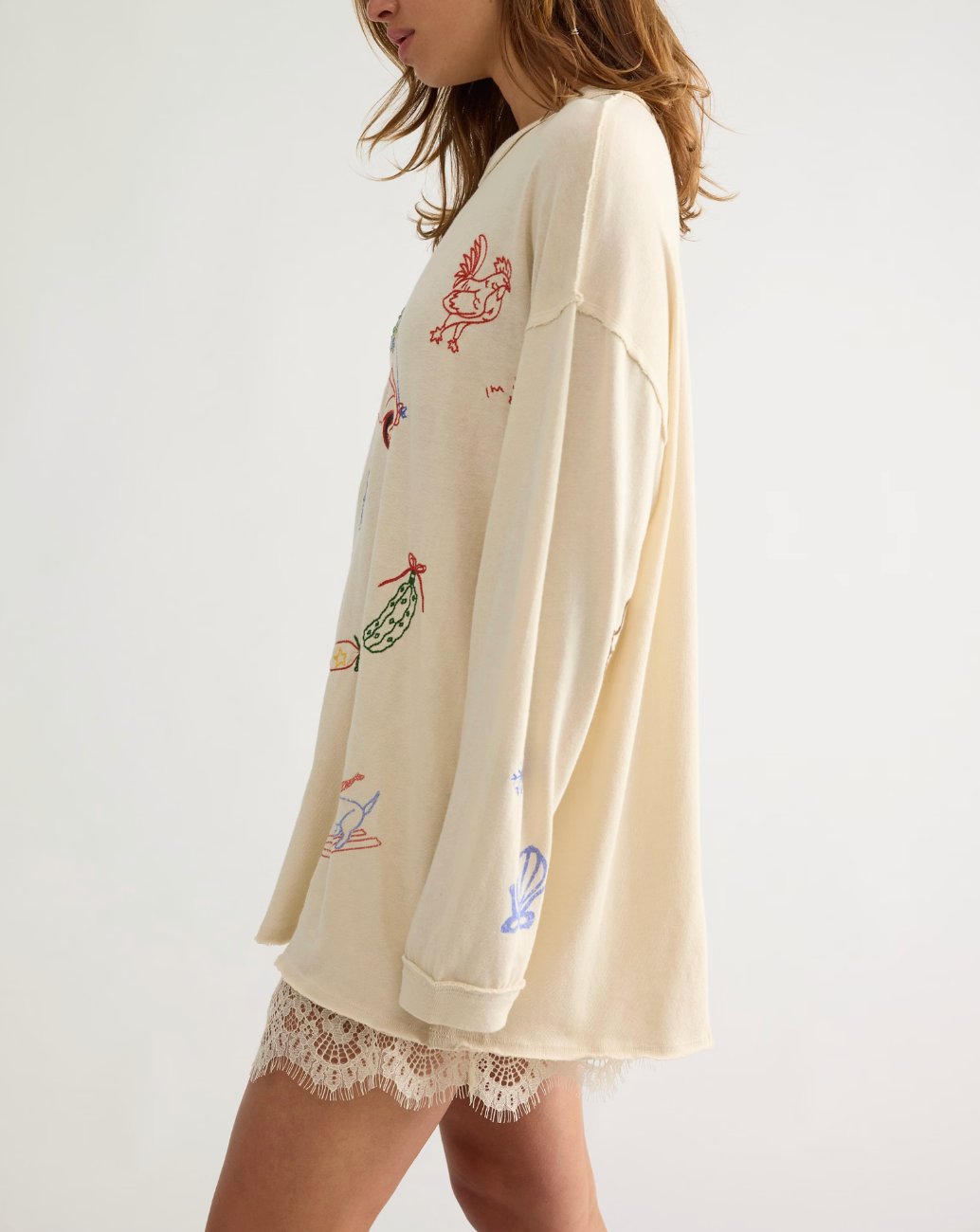AVA LONG SLEEVE HOLIDAY TEE