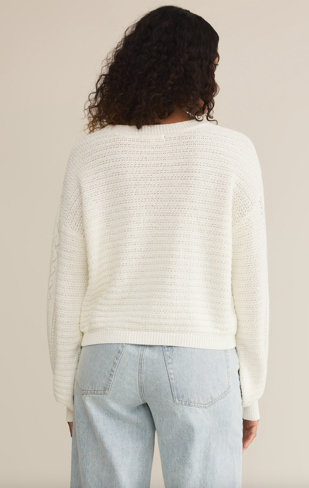 WHITNEY CROCHET SWEATER