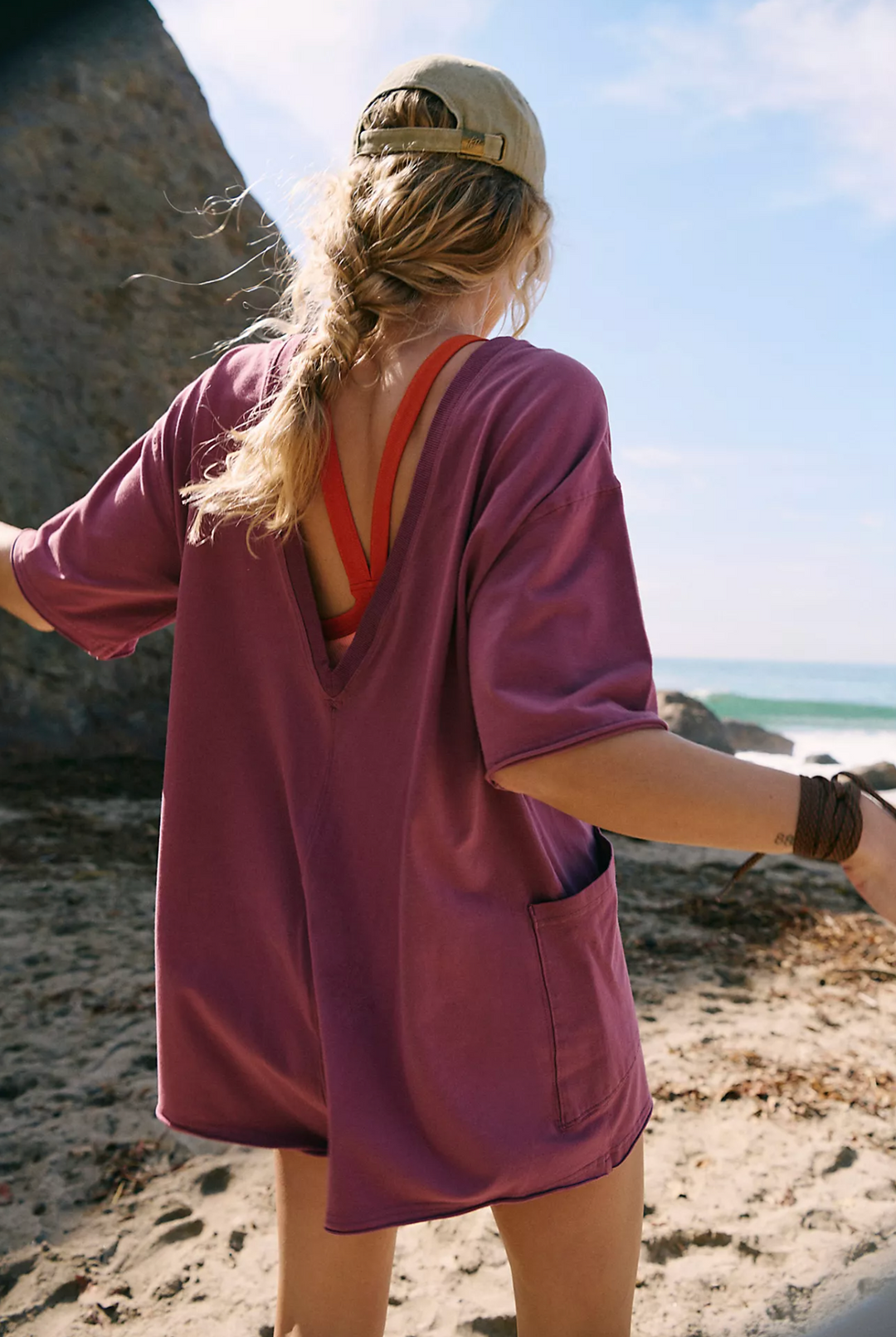 HOT SHOT TEE ROMPER