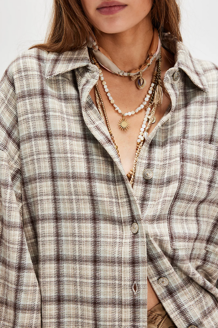 ASHLEY PLAID SHIRT
