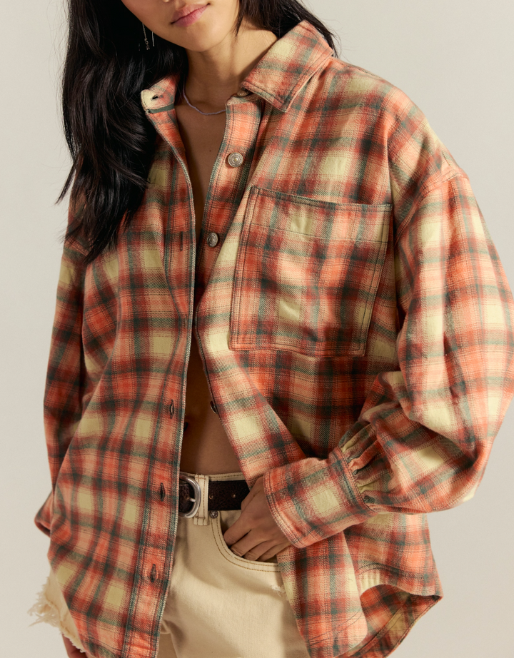 ASHLEY PLAID SHIRT