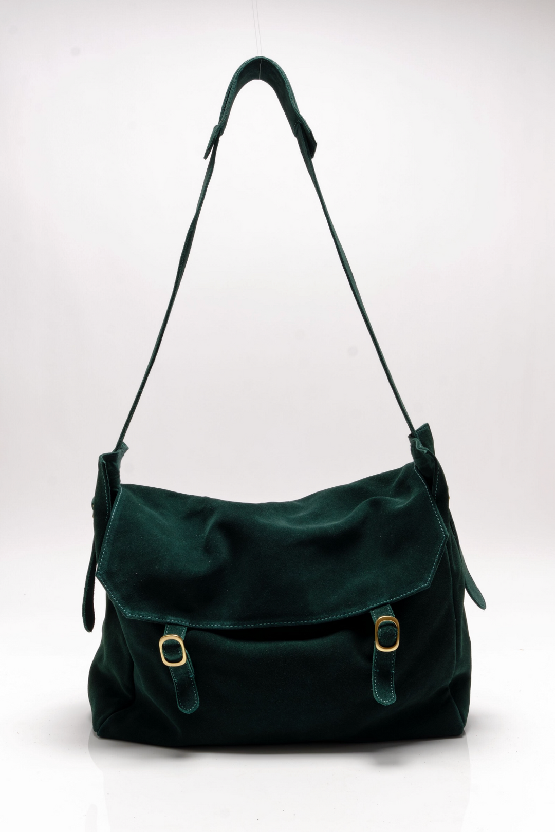 ZAHARA SUEDE MESSENGER BAG