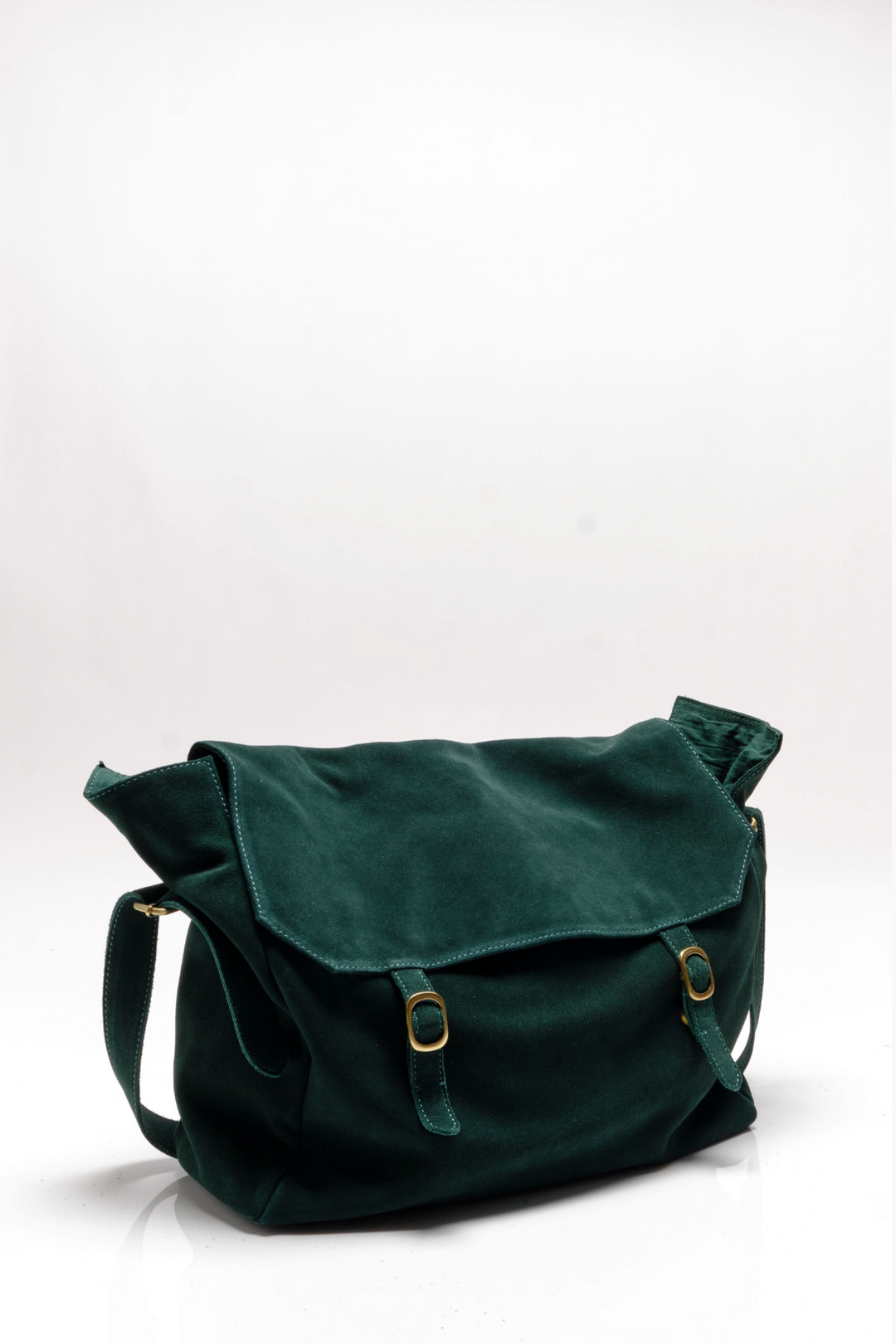 ZAHARA SUEDE MESSENGER BAG