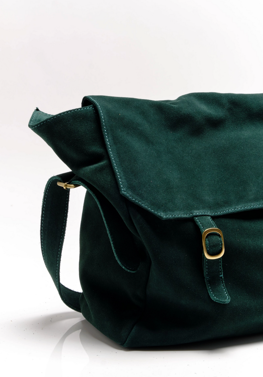 ZAHARA SUEDE MESSENGER BAG