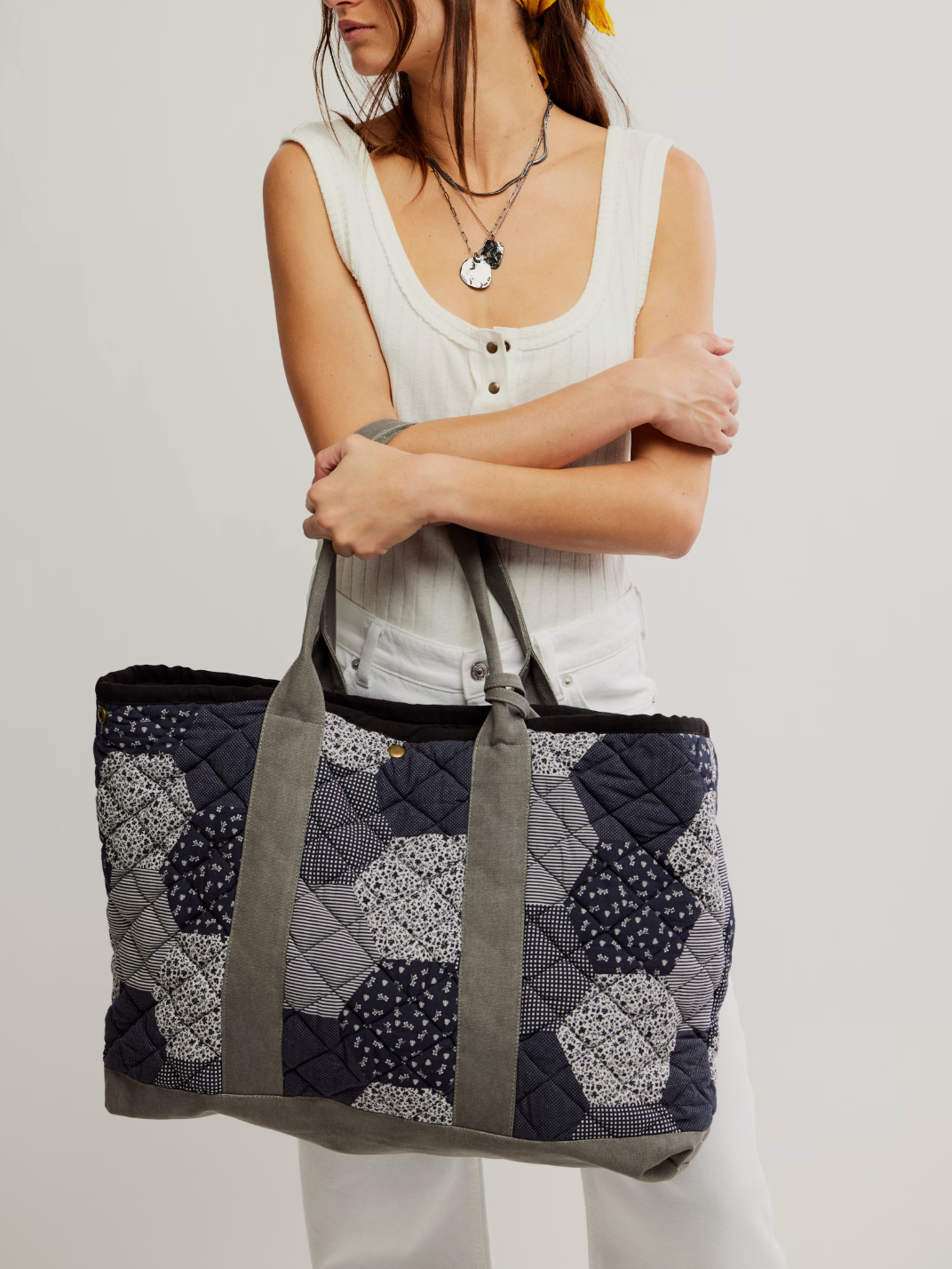 PIPPA PATCHWORK TOTE