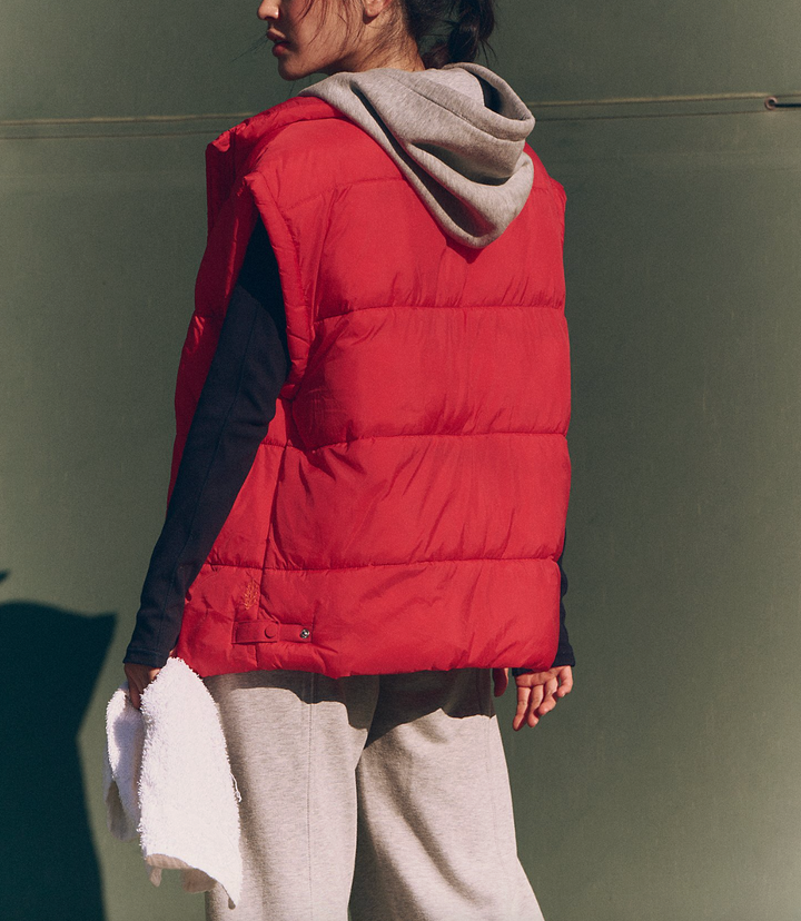 IN A BUBBLE PUFFER VEST