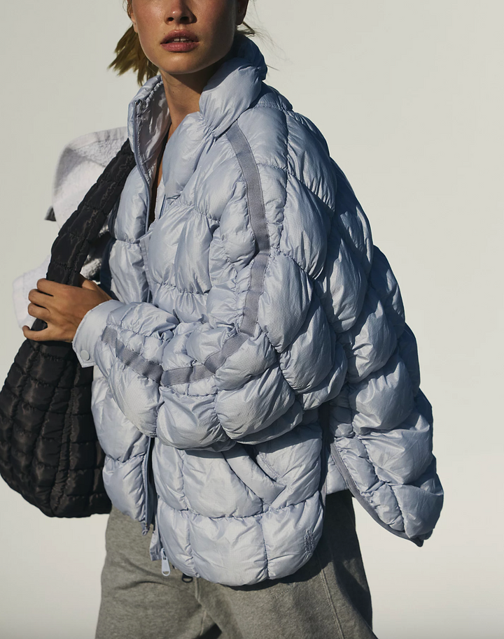 SCRUNCHY GLOSSY PIPPA PUFFER