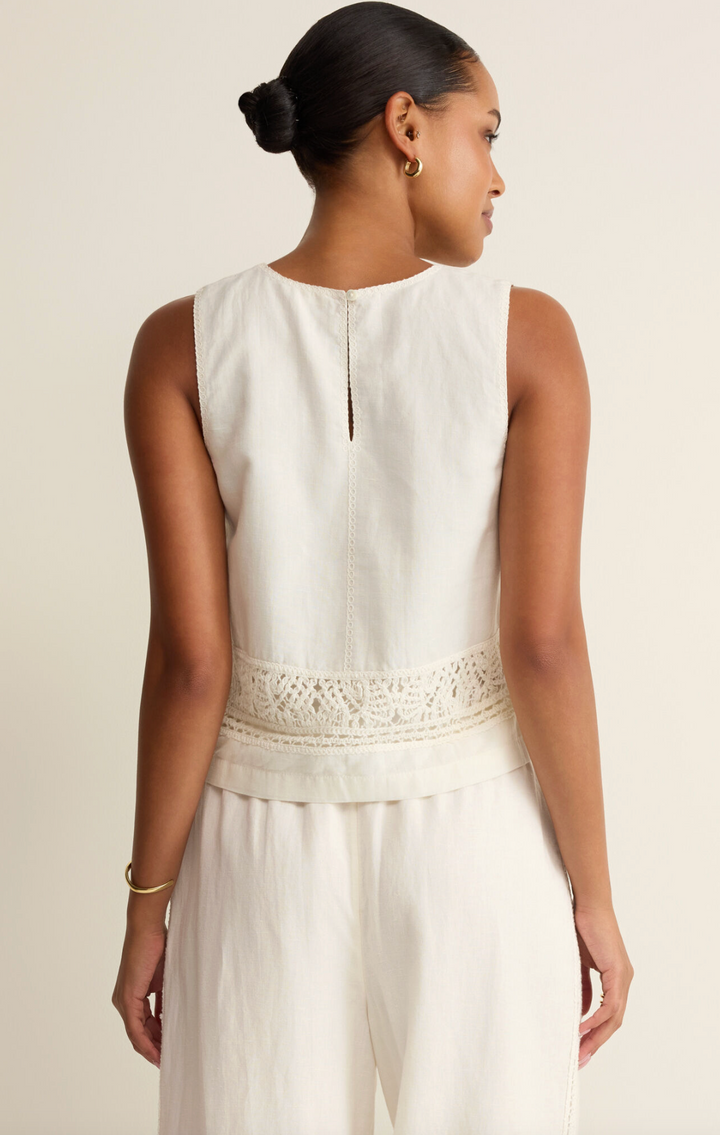 SLOANE EMBROIDERED TOP