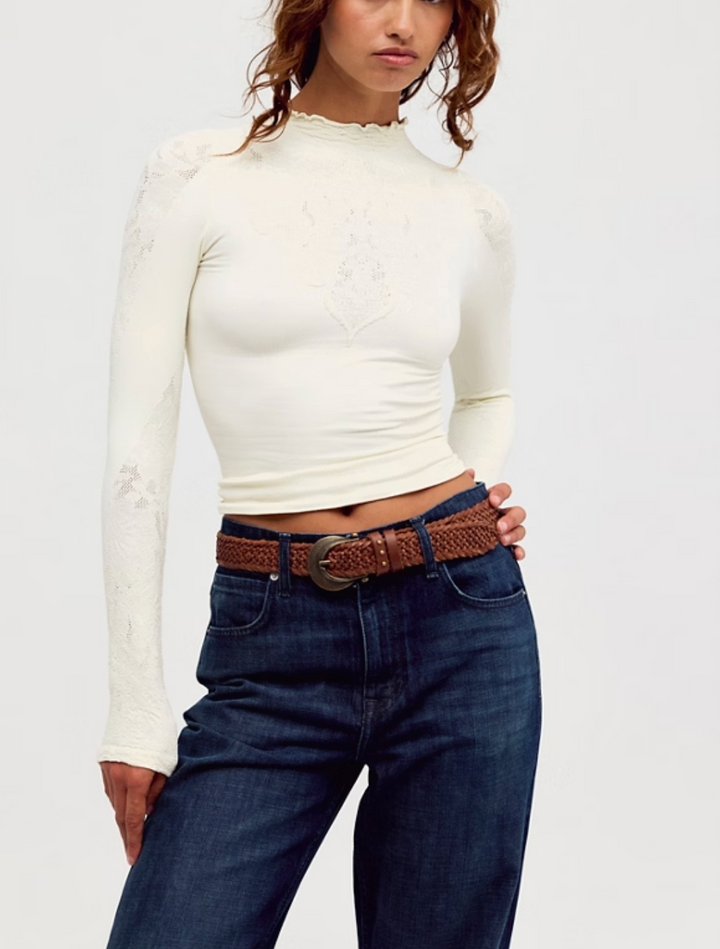 MIXED FEELINGS MOCK NECK