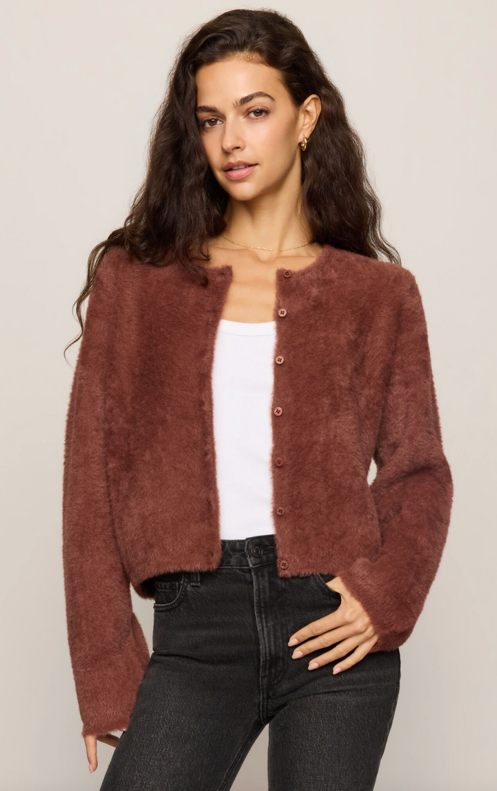 WINTERGLOW FLUFFY CARDIGAN