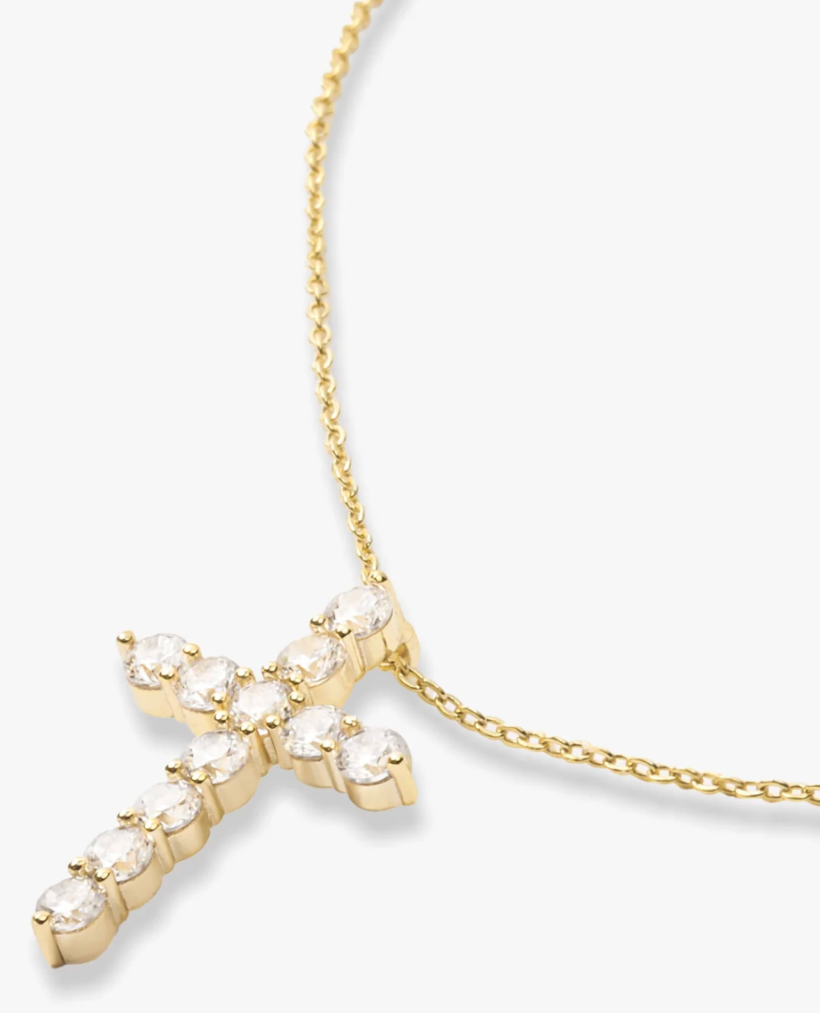 OH SHE FANCY SMALL CROSS PENDANT