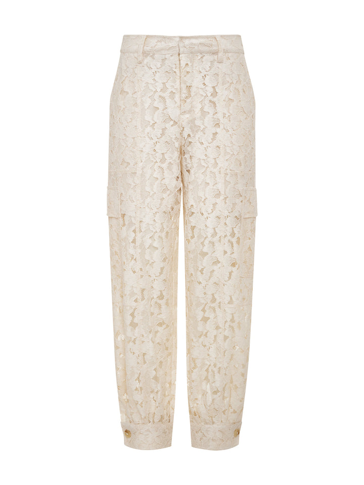 SOFT VOLUME LACE PANT