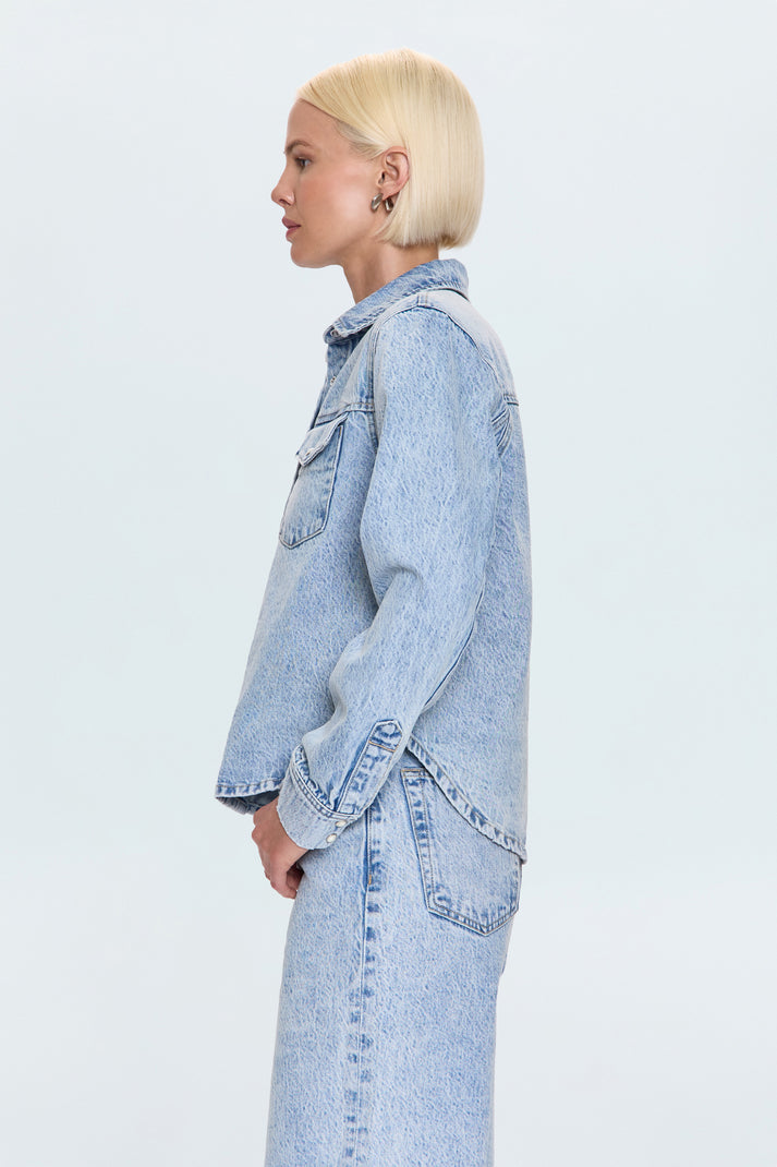 THEA DENIM SHACKET