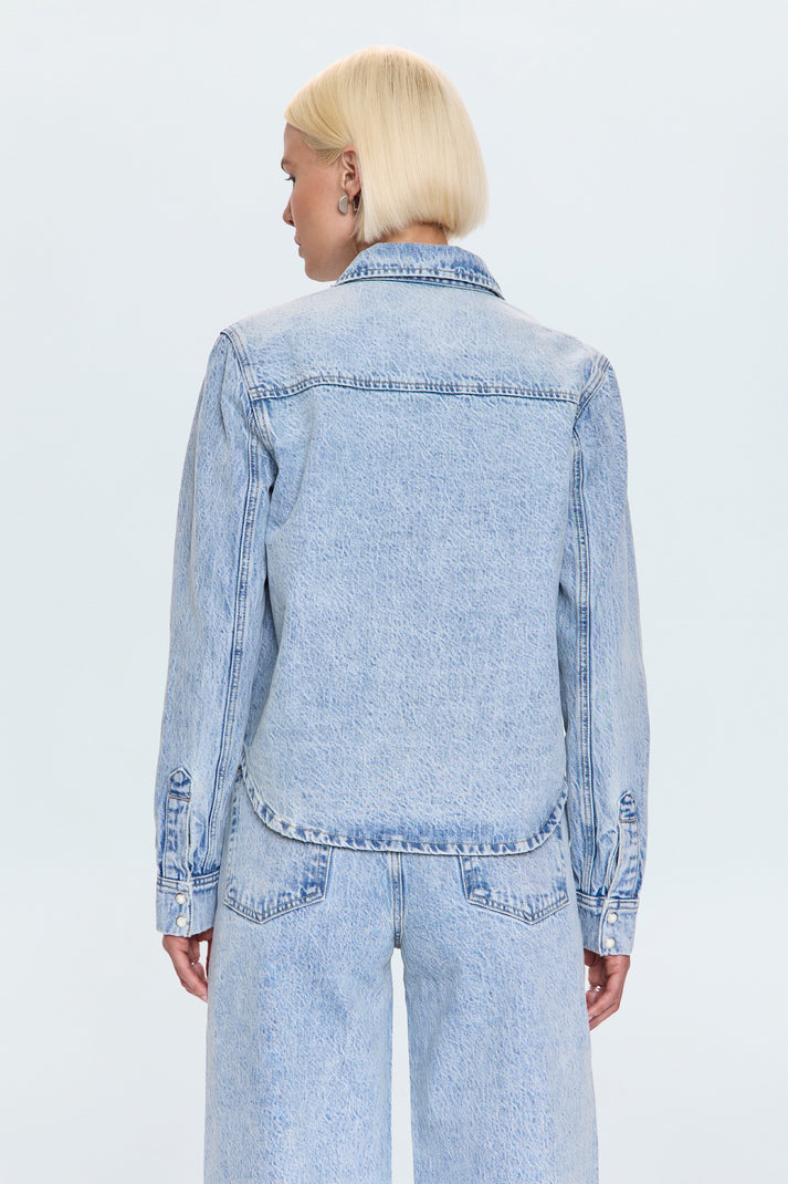 THEA DENIM SHACKET