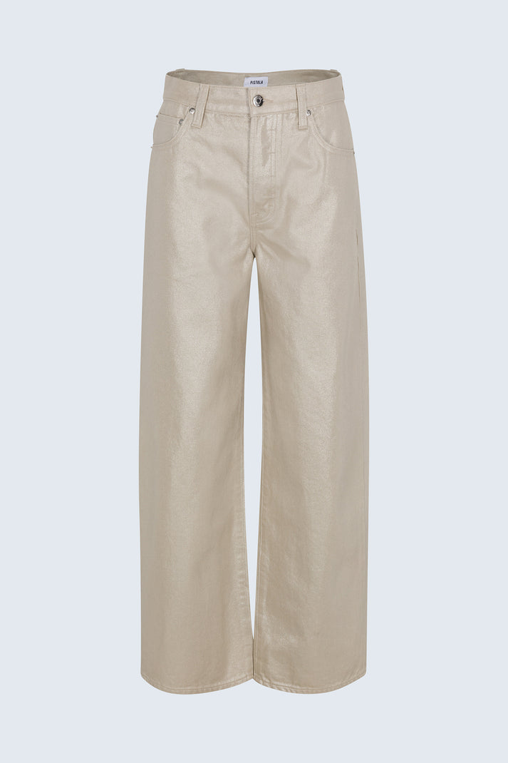 TATE HIGH RISE BOWED WIDE LEG