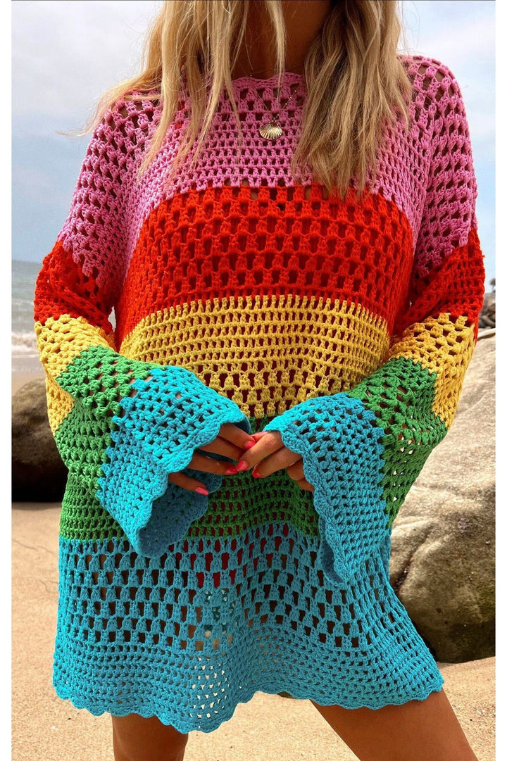 PAULA PULLOVER // BRIGHT STRIPE