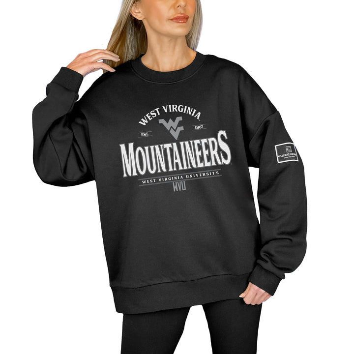 MOUNTAINEERS BLACK LABEL CREWNECK