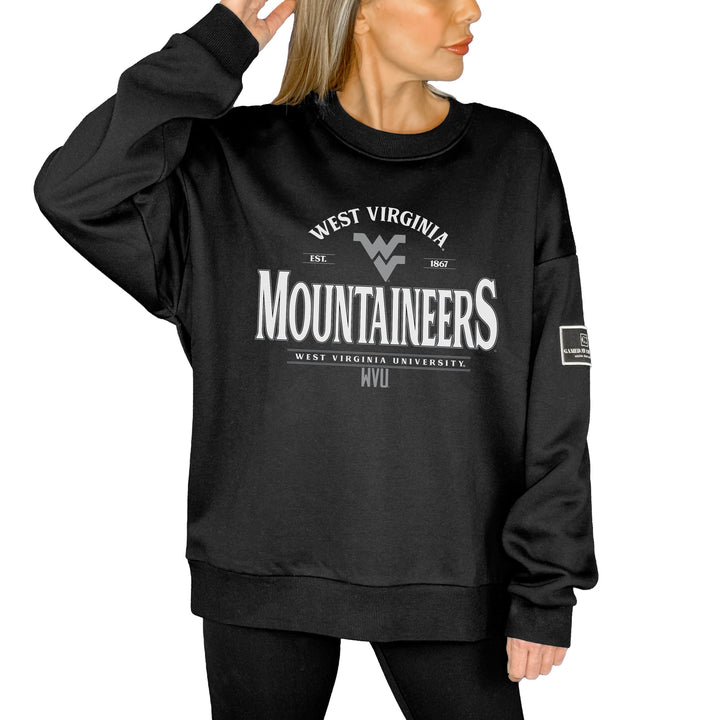 MOUNTAINEERS BLACK LABEL CREWNECK