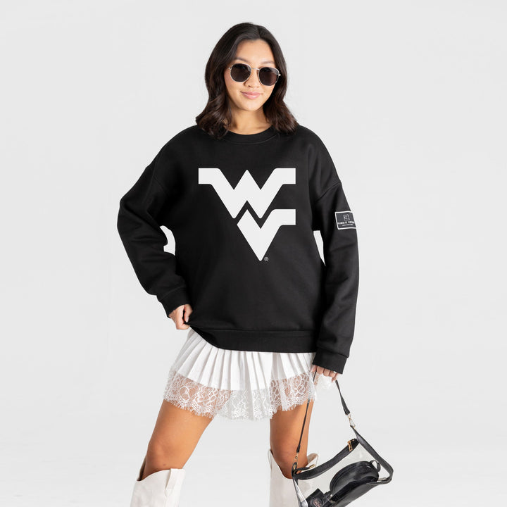 FLYING WV BLACK LABEL CREWNECK