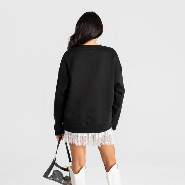 FLYING WV BLACK LABEL CREWNECK