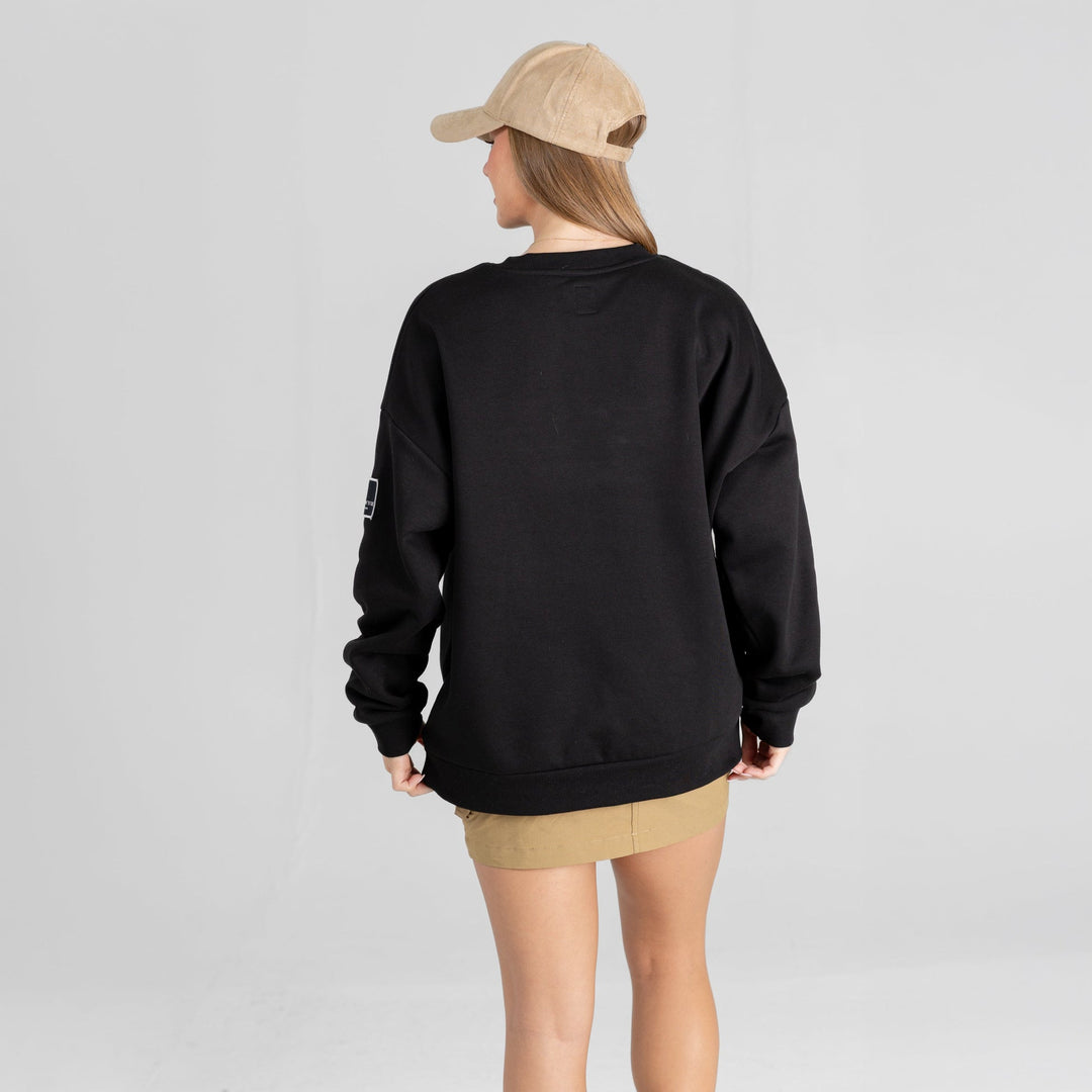 WVU BLACK LABEL CREWNECK