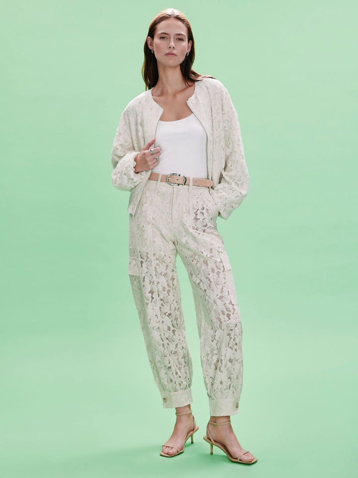 SOFT VOLUME LACE PANT