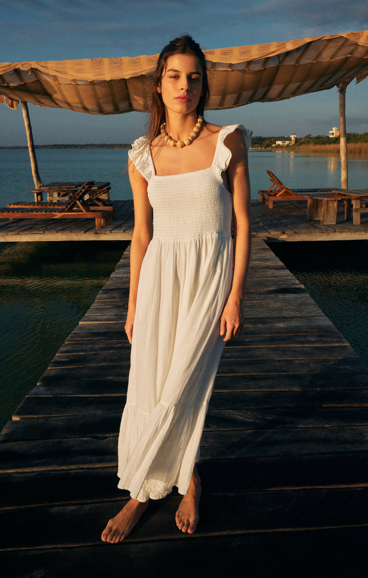 CALYPSO GAUZE MAXI DRESS