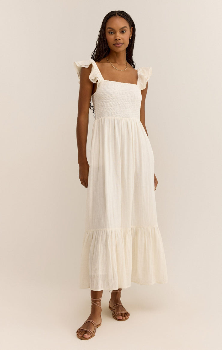 CALYPSO GAUZE MAXI DRESS