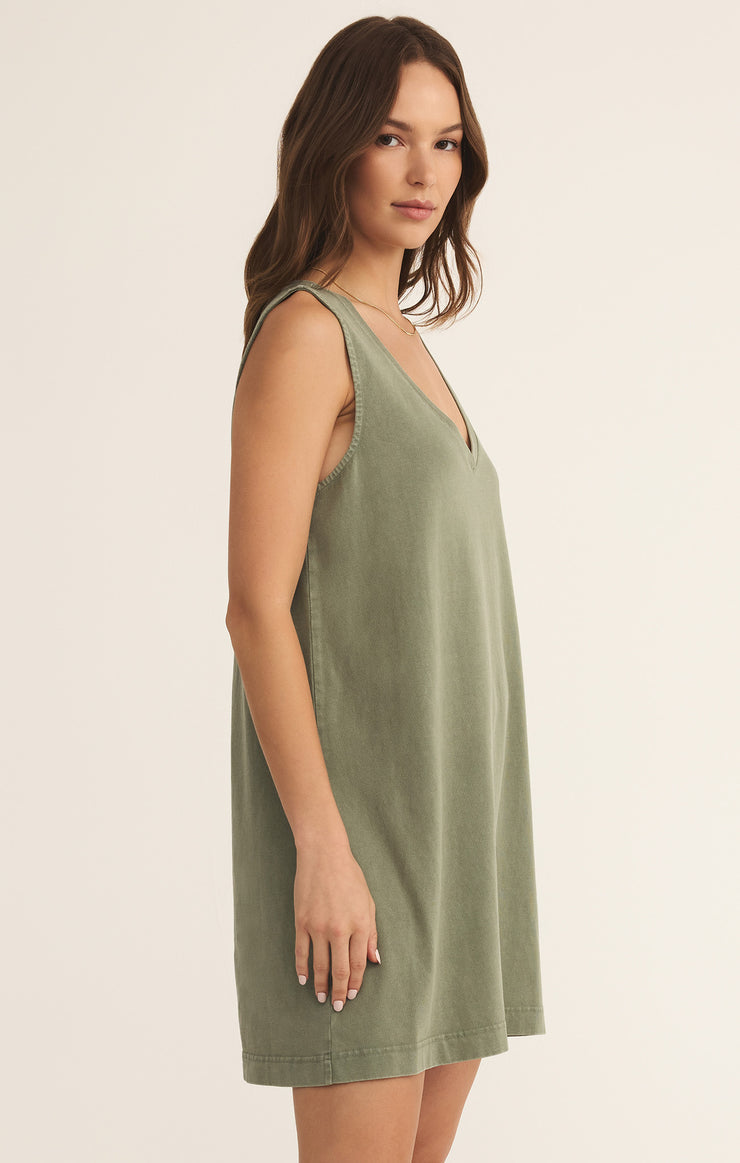 SLOANE V-NECK MINI DRESS
