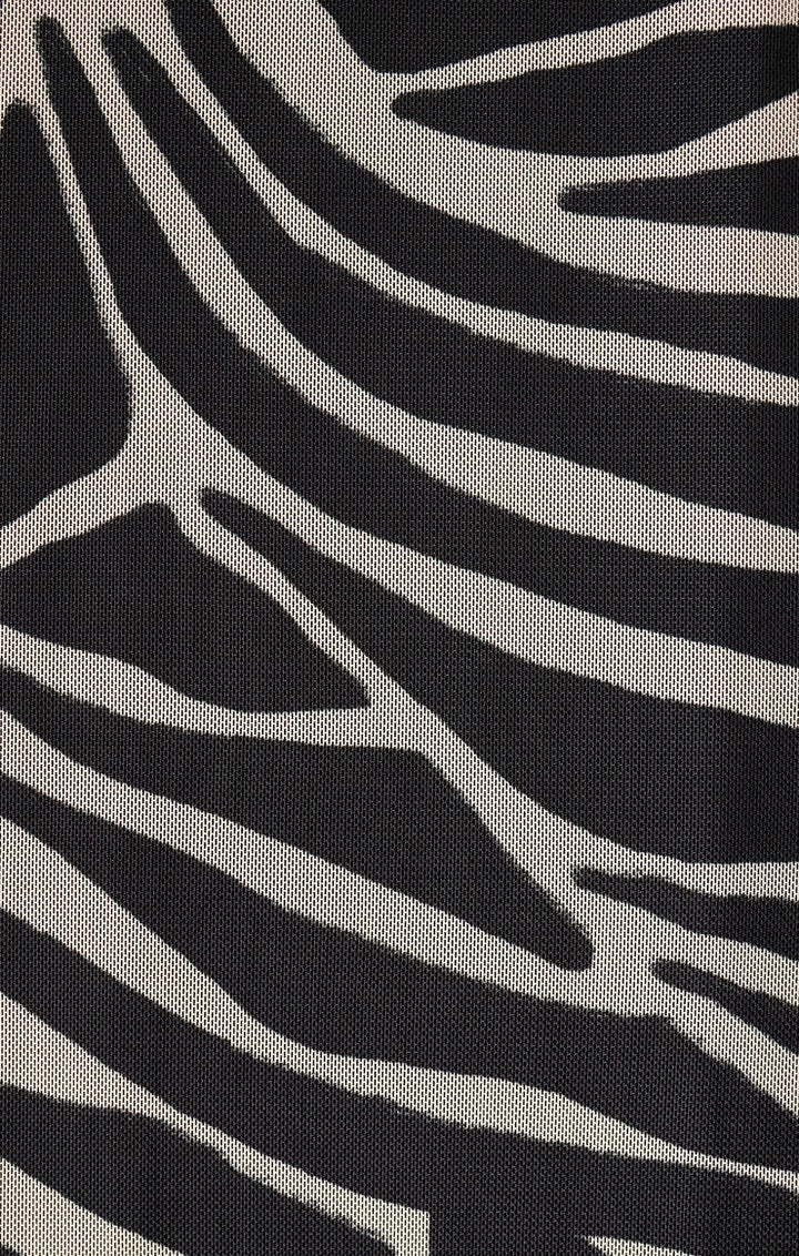 CHARISMA PALM MESH MAXI DRESS