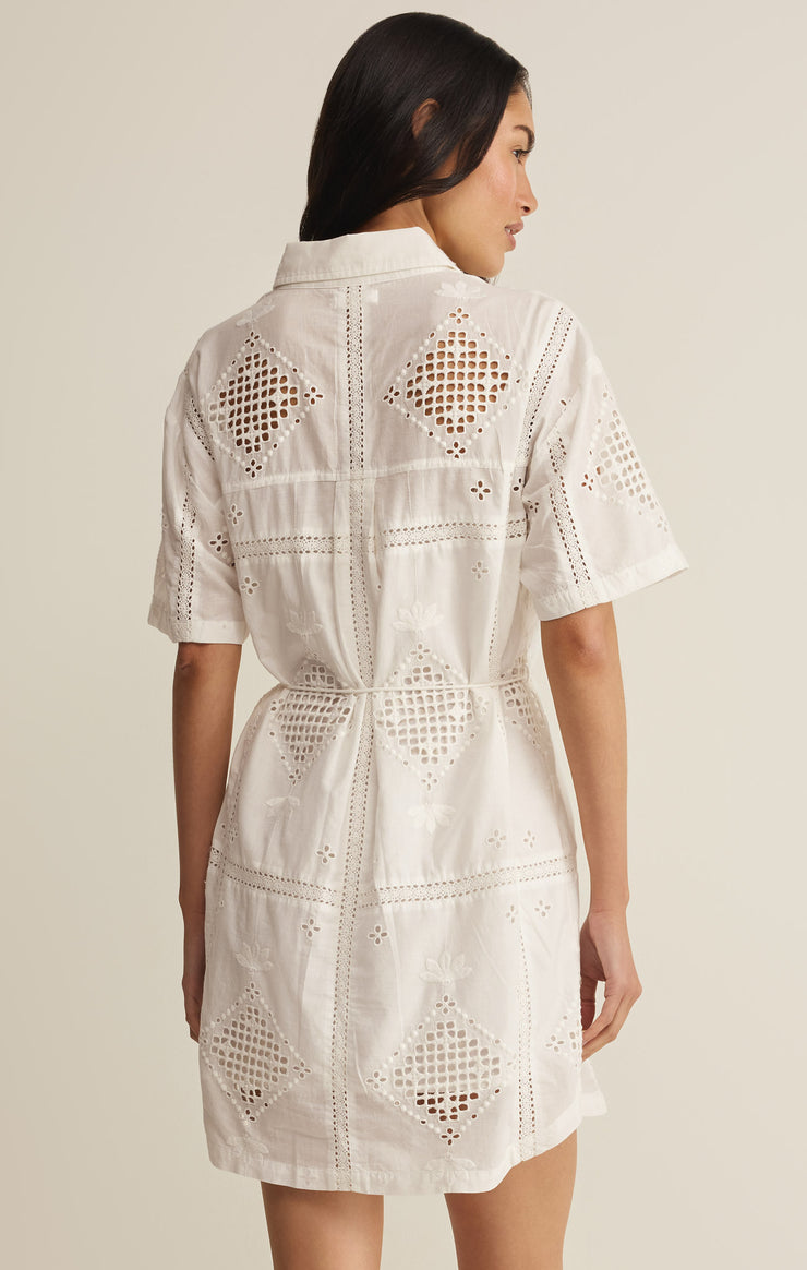 ANNABELLE EYELET DRESS