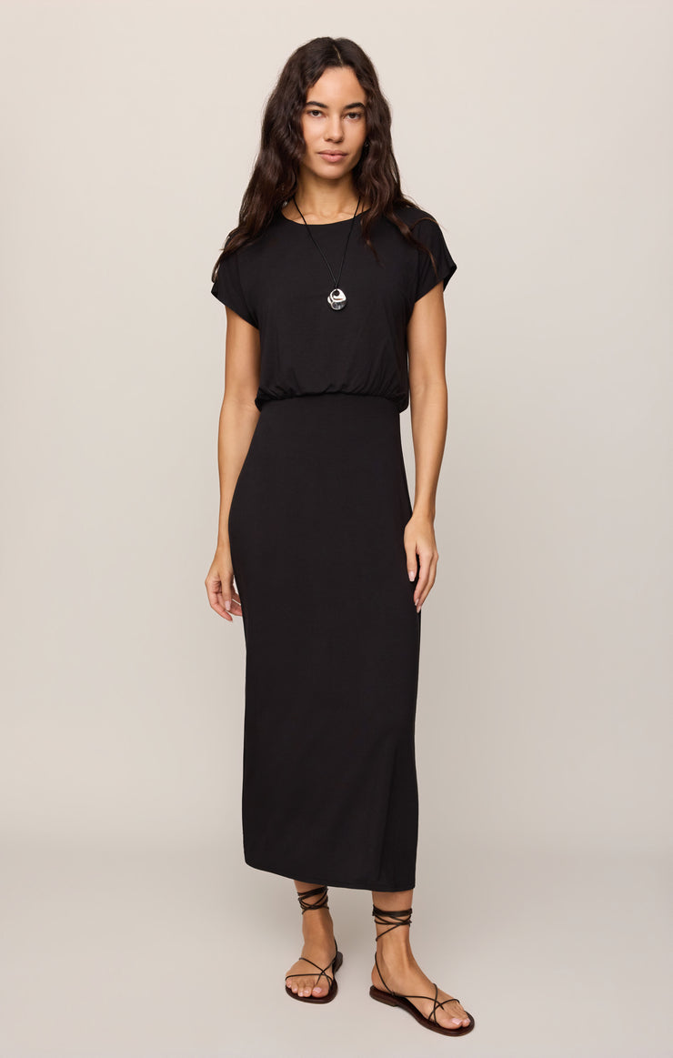 ANIKA JERSEY MIDI DRESS