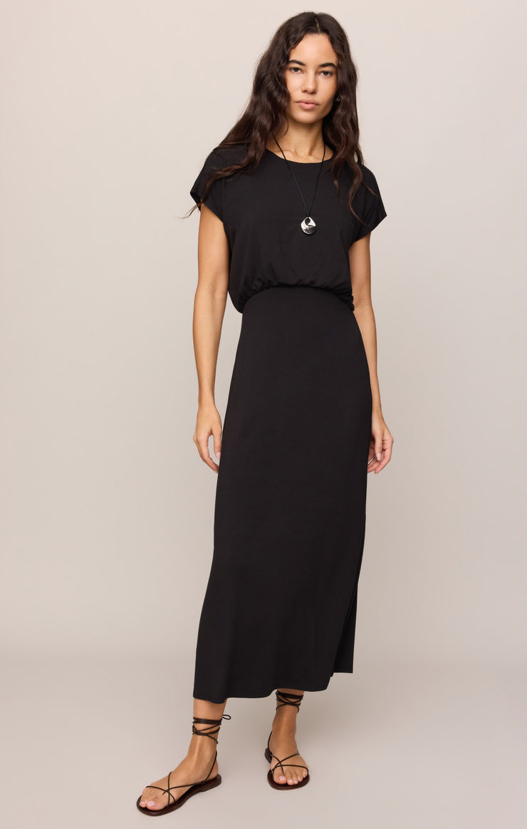 ANIKA JERSEY MIDI DRESS