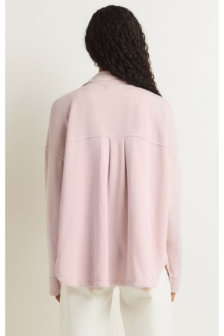 ALL DAY KNIT JACKET | ROSE
