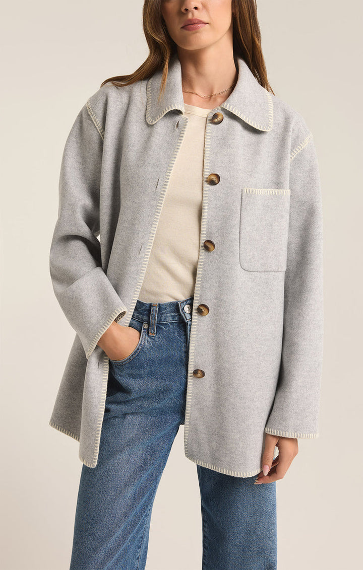 OLIVIA WHIPSTITCH JACKET