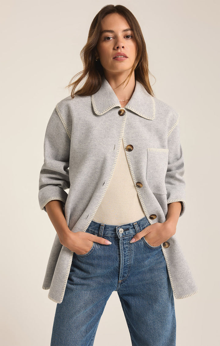 OLIVIA WHIPSTITCH JACKET