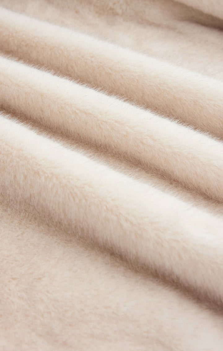 AMETHYST FAUX FUR JACKET