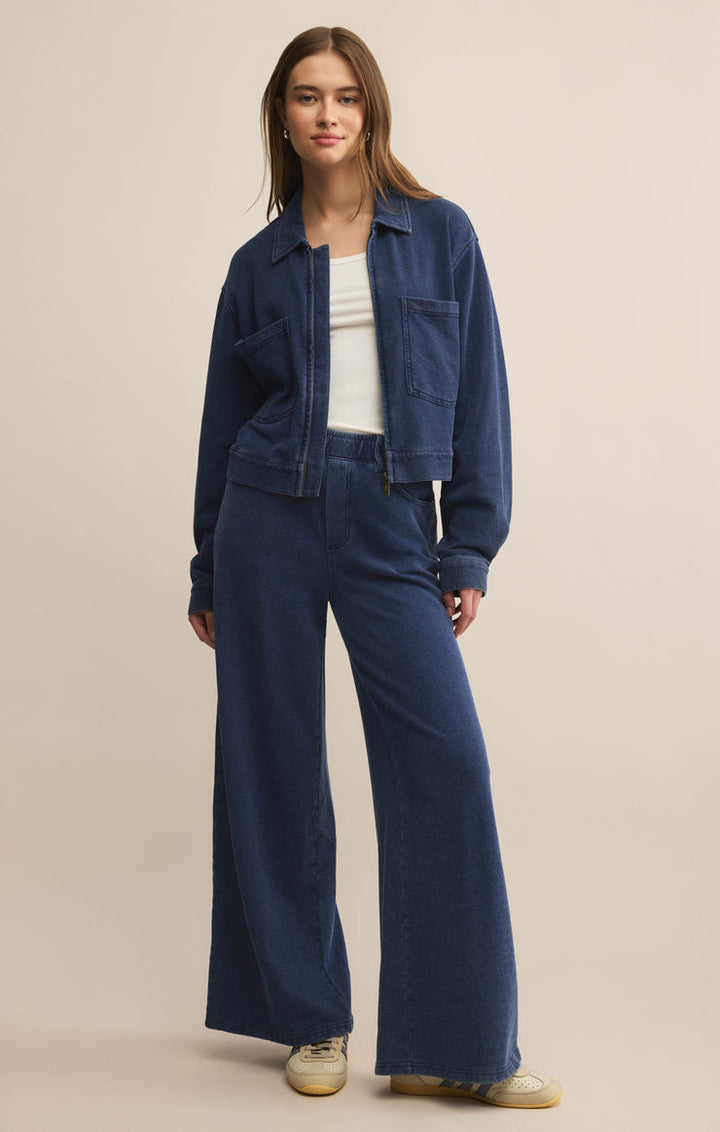 ENTOURAGE KNIT DENIM PANT