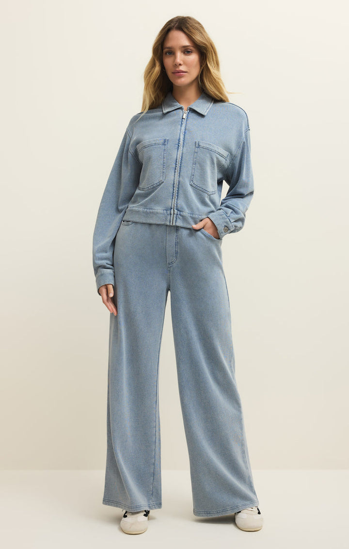 ENTOURAGE KNIT DENIM PANT